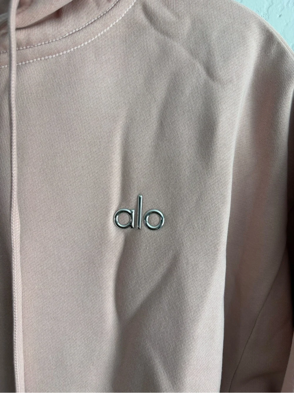❤️NEW ALO Yoga women  Dusty Pink Crewneck Hoodie